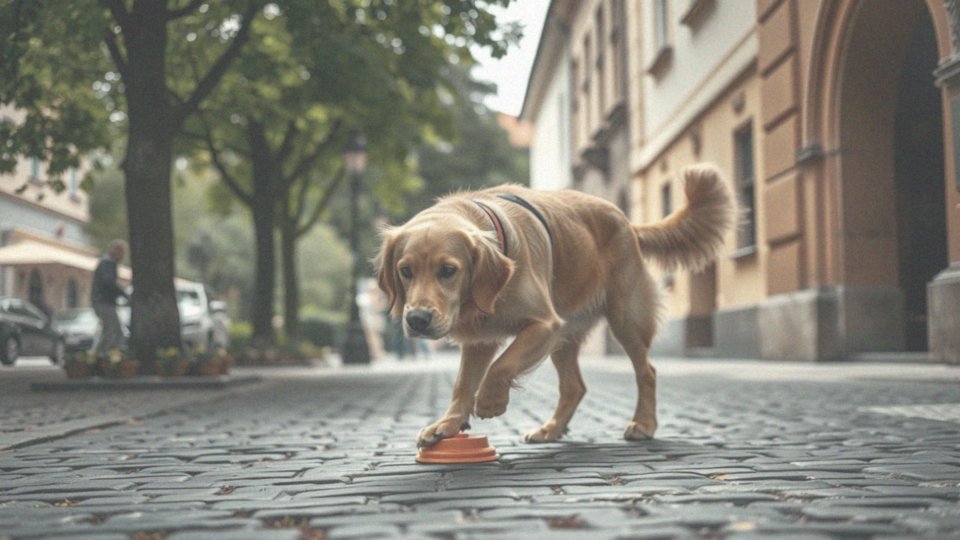 Jak psy przewodnicy uczą się omijać przeszkody?