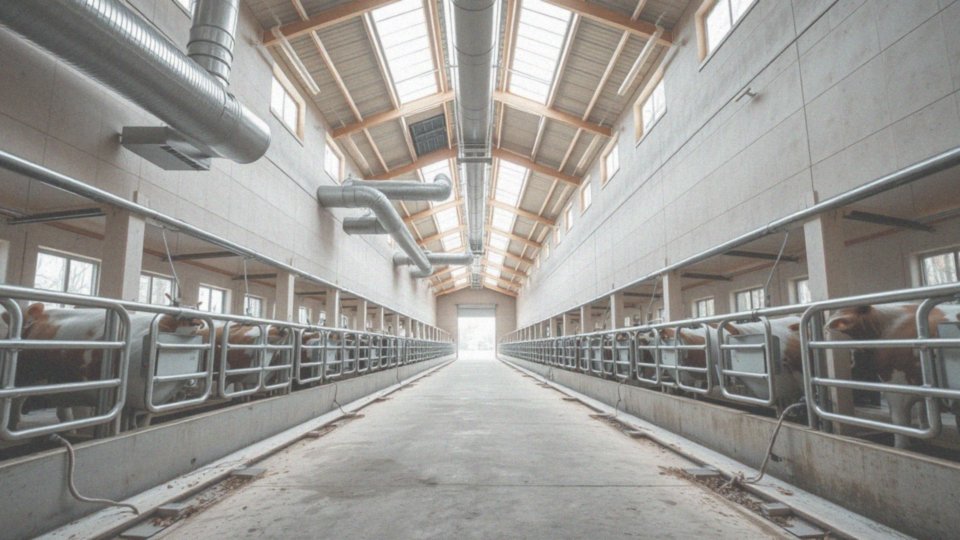 Jakie kluczowe techniczne rozwiązania pomieszczeń inwentarskich?