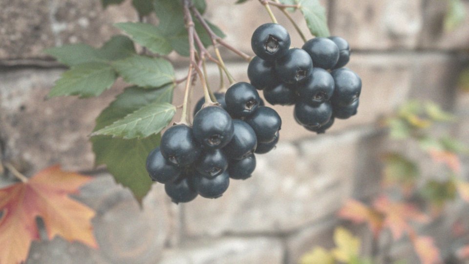 Jakie kolory mają owoce winobluszczu pięciolistkowego?