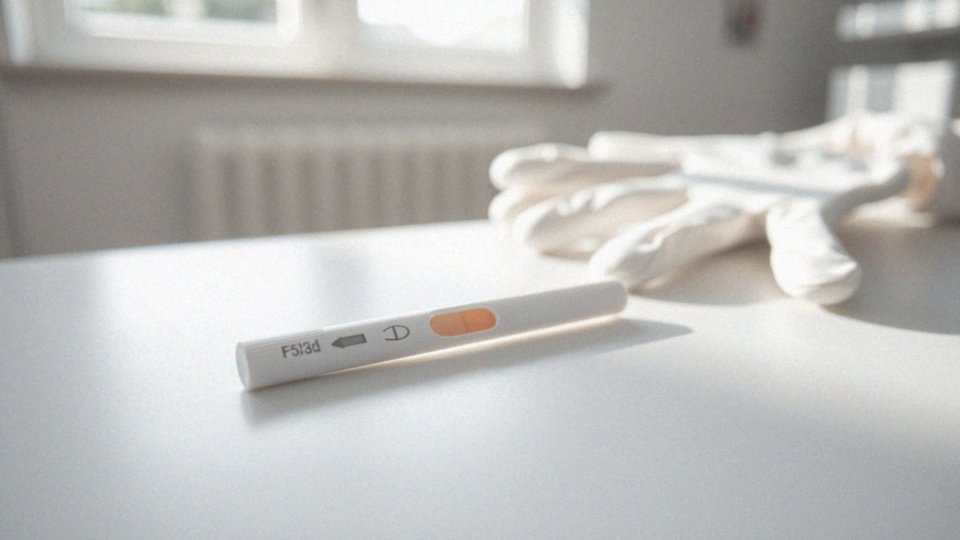 Co oznacza zmiana koloru w teście na wody płodowe?