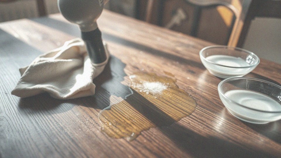 Jakie substancje wspomagają usuwanie wosku z mebli?