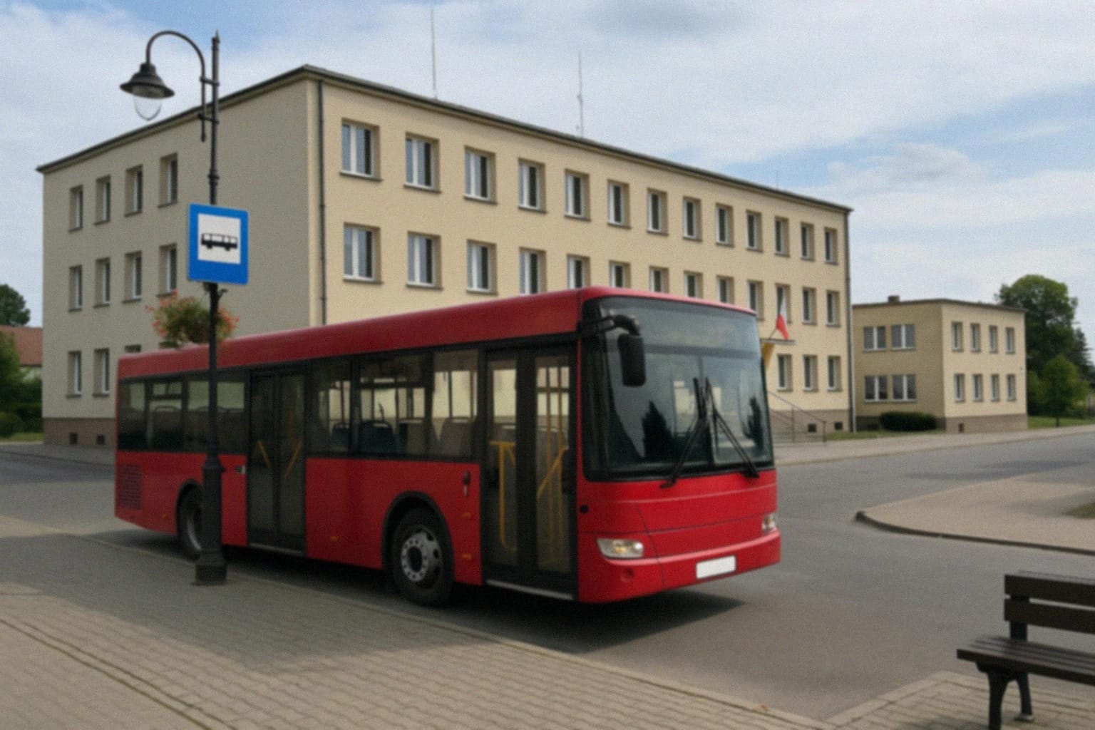 Elbląg rozświetlony świątecznymi tramwajami